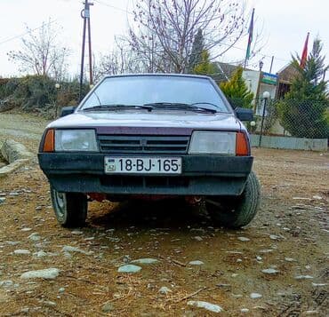 daewoo nexia 2011: LADA Samara 21099 sedan - Kuzov: 4 qapılı sedan, tünd-bənövşəyi rəng — 6