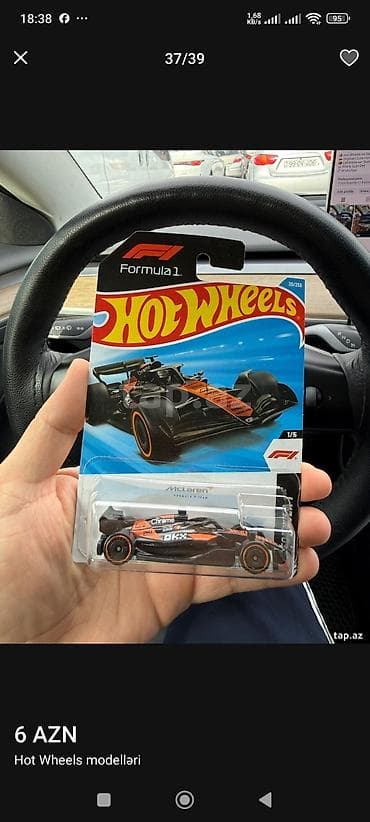 Монеты: Hot Wheels kolleksiya die-cast avtomobilləri paketi Dəst tərkibi — 6