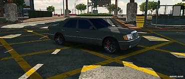 p4 disk: Mercedes-Benz W124 sedan – klassik dizayn və rahat salonlu şəhər — 5