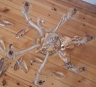 Çılçıraq, 8 lampa, Metal