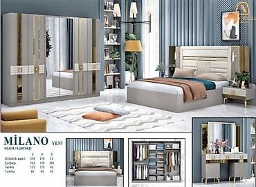 Yataq otağı dəstləri: İkinəfərlik çarpayı, Tumba, Dolab, Termo, Yeni — 1