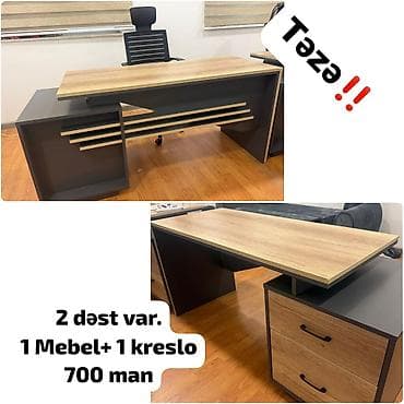 iris gülü: GulTəzədir‼️ ✔️700 man(Dərnəgül). Ofis mebeli+ kreslo. Yeni alınıb — 1