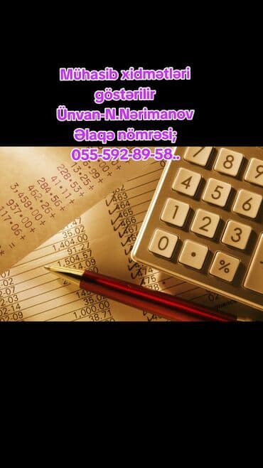 vekil elaqe nomresi: Mühasibat uçotu | Mühasibat uçotunun aparılması — 1