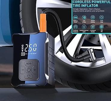 vozol az: 🚗🔋 Eborn Portativ Təkər Hava Vuran – Rəqəmsal Avtomatik Kompressor — 5