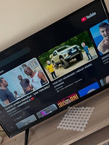 82 ekran smart tv wifi: Ekranın sol tərəfində "Uygulamalar", "YouTube" və "Netflix" kimi — 5
