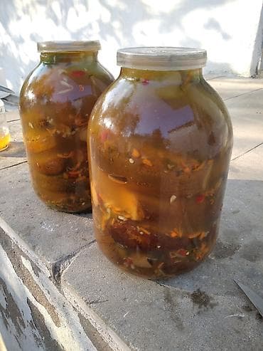 bal mumu: Məhsul: Ev duzu ilə hazırlanmış turşu qarışığı (3 litrlik bankalar) — 1