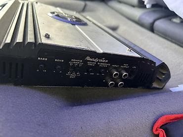 Микрофоны: Phoenix Gold Octane-R 5.0:1 avtomobil gücləndiricisi Xüsusiyyətlər: - — 4