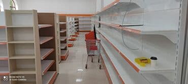 dibçək rəfi: Hər növ market rəfləri Divar stellajları h-230 =190azn iki terefli — 2