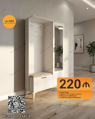 Dəhliz dolabı – La Mini (laconic &amp; minimalism üslubu)