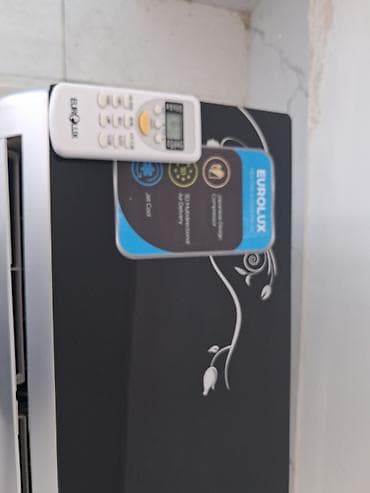 kondisioner pult universal: Eurolux split kondisioner dəsti,teze kimidi,cox az islenib,qara suse — 6