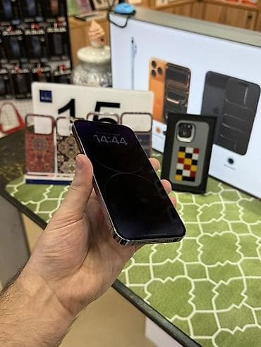 iphone 14 pro qiymət: IPhone 14 Pro Max, 256 GB, Deep Purple — 10