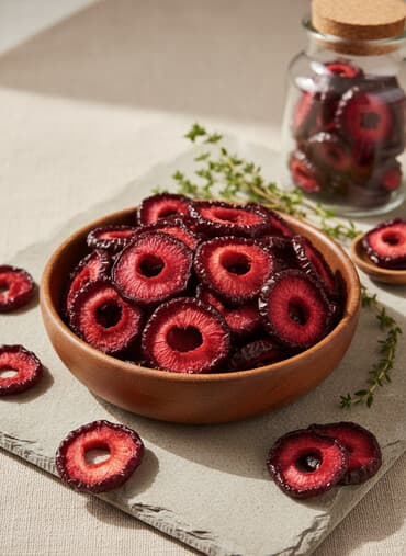 su: Qurudulmuş gavalı halqaları - Təbii üsulla qurudulmuş, çəyirdəyi — 1