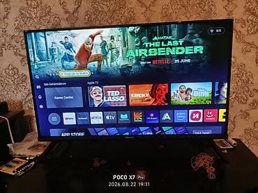 ev qizdiran: İşlənmiş Televizor Hisense DLED 32" FHD (1920x1080), Ünvandan götürmə — 2