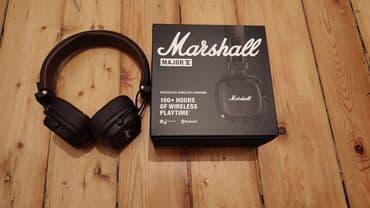 Qulaqcıqlar: İşlənmiş Simli Qulaqcıqlar, Marshall, rəng - Qəhvəyi — 2