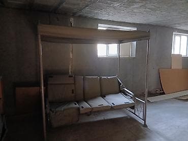 kunc mebel: Divan-yelləncək, Zontikli, Metal — 8