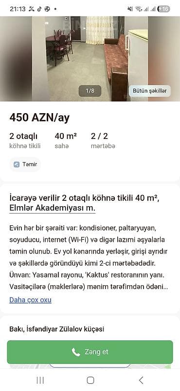 a frame evler: 40 kv. m, 2 otaqlı, Kombi, Qaz, İşıq — 5