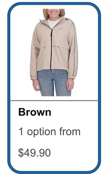 2021 kurtkalar: Qadın üçün kapüşonlu yüngül jaket - Rəng: açıq qəhvəyi (brown) - Ön — 4