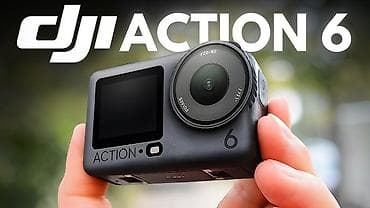 mac air: DJI Action 6 action kamerası - Kompakt və yüngül gövdə, bir əllə — 1