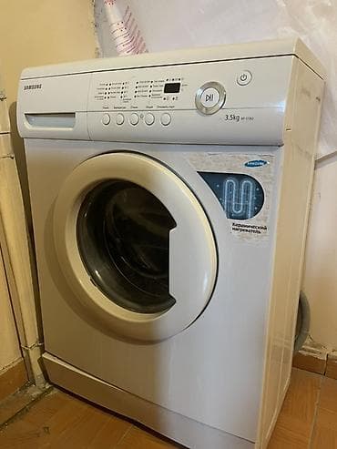 Стиральная машина Samsung, до 4 кг, Б/у, Автомат, Без сушки, Нет кредита, Самовывоз