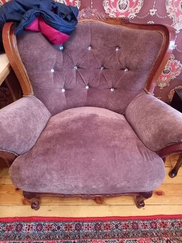 диван кресло бу: Ruminyanin antiq divan kreslosu.ela veziyetdedir. 710.deyilir adina — 3