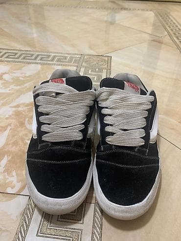 kise: Məhsul: Vans Old Skool tərzli skeyt krossovkaları - Rəng: qara/ağ - — 2
