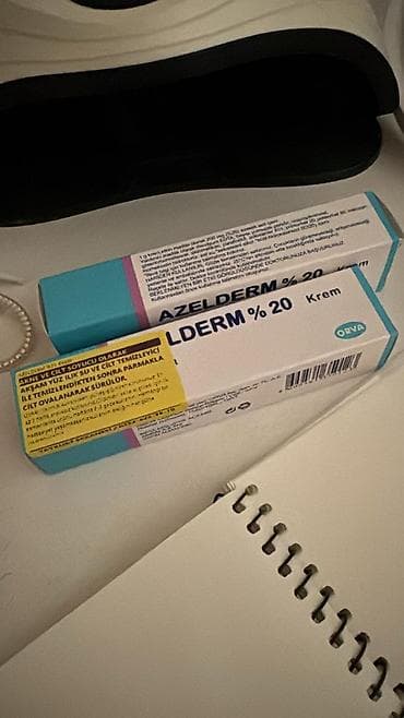 a e vitamini krem: Məhsul: Azelderm 20% İstifadə məqsədi: - Akne (sızanaq) və dəri — 1