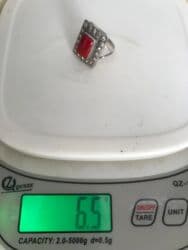 daş qaş: Üzük, Gümüş — 4