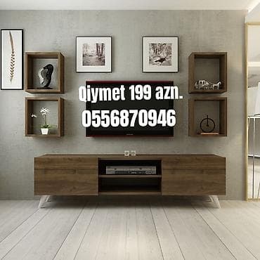 Yeni, Düz TV altlığı, Polkalı, Laminat, Rusiya