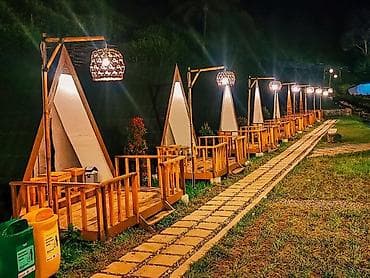 Modul “A-frame” və bambuk kotteclər – bağ, istirahət məkanı, glamping