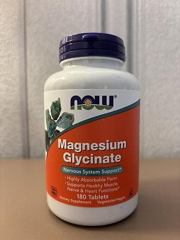 Məhsul: NOW Magnesium Glycinate – sinir sistemi üçün dəstək - Formul — 1
