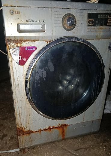куплю стиральную машину на запчасти: LG paltaryuyan maşın – Inverter Direct Drive, 6 kq. Zapçast kimi — 1