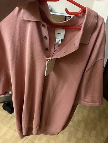 Kostyumlar: Polo köynək, Calvin Klein, 2XL, rəng - Çəhrayı — 1