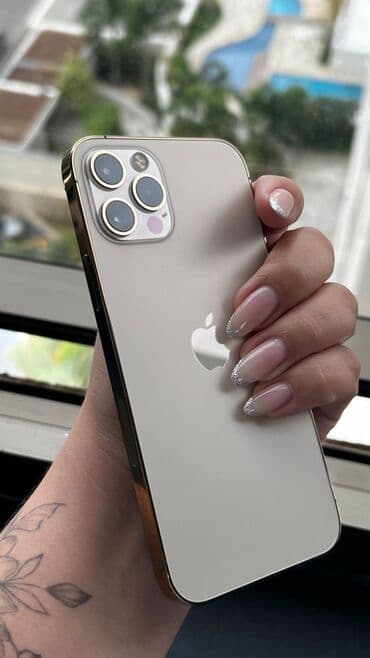 iphone tap az: IPhone 12 Pro, 128 GB, Qızılı, Barmaq izi, Face ID — 1