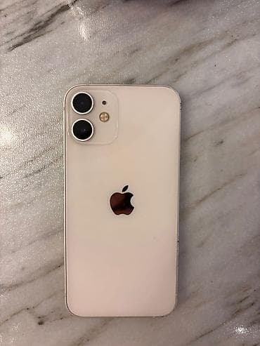 IPhone 12 mini, 128 GB, Ağ, Face ID