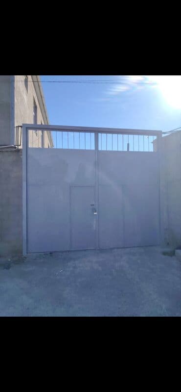İşlənmiş Dəmir Həyət darvazası, Yana açılan, 4 m, Mexaniki, Qapı ilə, Kredit yoxdur, Ödənişli quraşdırma, Ünvandan götürmə