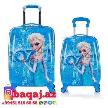 təkərli camadan: Camadan frozen.Чемодан Фрозен.Чемодан холодное сердце — 1