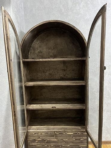 plastik skaf: Taxta vitrin şkaf
Yenidi — 6