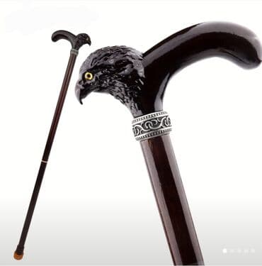 Tibbi avadanlıq: Şahin başlı əsa xasa baston çəlik. qartal ünvana çatdırılma var - — 1