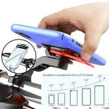 ZS08 Super Strength Phone Holder – velosiped/scooter üçün telefon