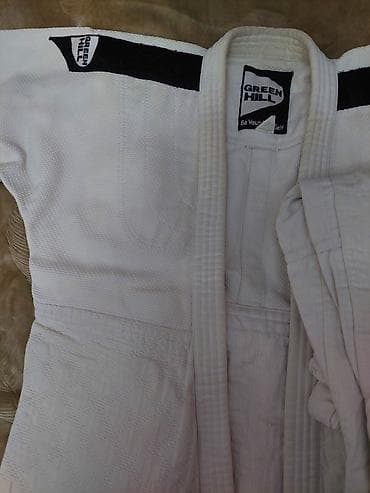 ikili dest: Məhsul: Cüdo kimono dəstləri 1) Green Hill ağ cüdo kimono - Üst geyim — 1