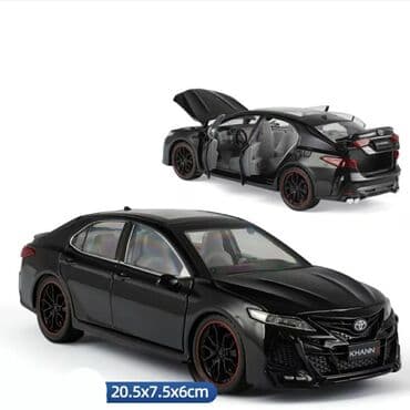 metbex tavan modelleri: Toyota camry dəmir maşın maketləri qapıları açılır və işiqları — 1