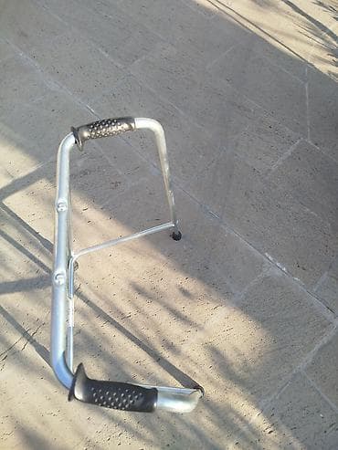 Yerimək üçün arabalar, çəliklər, əsalar, rollatorlar: Gəzinti çərçivəsi (walker) - Material: yüngül, davamlı metal boru — 2