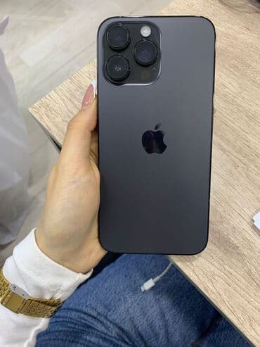 iphone 16 pro qiyməti: IPhone 14 Pro Max, 128 GB, Qara — 1