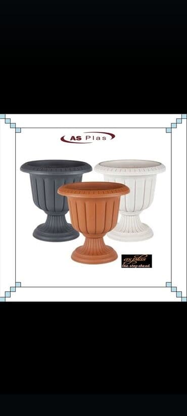 dipçək satışı: Dipçekler gül qabilar 30 sm 50 sm 70 sm 75 sm 85 sm 90 sm olculer var — 9