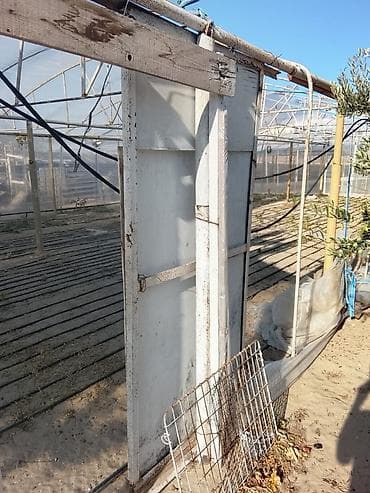 pencere qapi: İstixana konstruksiyası və aksesuarları - Karkas: metaldan yığma — 2