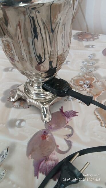 ikinci el samovar: İşlənmiş Elektrik Samovar, 2 l, Ünvandan götürmə — 5