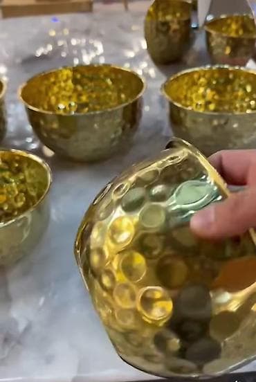 canavar şəkilləri: Kasalar, rəng - Qızılı, Metal — 5