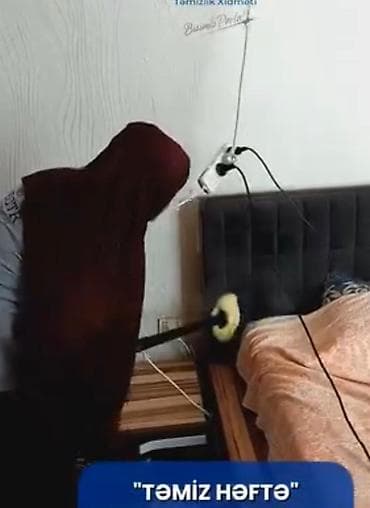 Təmizlik | Həyətlər, Mənzillər, Ofislər | Gündəlik təmizlik, Çılçıraqların yuyulması və təmizlənməsi, Pəncərələrin, fasadların yuyulması