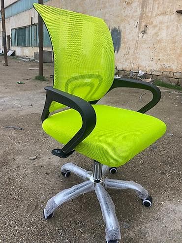 kreslo gence: Yeni, Təkərli, Qolları tənzimlənmir, Parça — 4