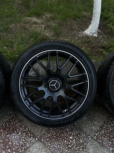 Mercedes-Benz üçün 4 ədəd orijinal tərzli AMG dizaynlı disk və şin